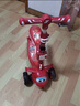 超级飞侠滑板车SW-688乐迪小爱动漫卡通可折叠飞机头儿童滑板车 乐迪红【 闪光轮+防侧翻】 实拍图