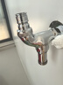 橱卫帮（CVBAB）带锁水龙头户外精铜主体家用4分拖把池防盗水 带钥匙洗衣机龙头 实拍图