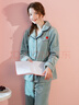 芬腾睡衣女士秋冬珊瑚绒加厚保暖翻领开衫家居服套装女 实拍图