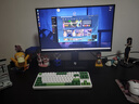 奥伦福特  电脑桌台式家用电竞游戏桌办公书桌简约书房写字桌子 碳纤维纹路单桌-140*70 升级款电竞桌 实拍图