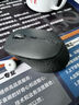 雷柏（Rapoo）M300L 中小手无线/蓝牙多模办公鼠标 人体工学时尚轻音便携 充电锂电池至高约230h续航5档dpi 深灰 实拍图
