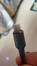 罗马仕苹果数据线快充线编织PD27W/20W通用iPhone14/13/12Promax/11Pro手机充电线 2米 钛蓝色 实拍图