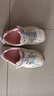 卡特兔宝宝学步鞋婴儿秋季童鞋幼儿园儿童小白鞋1-3岁机能稳步鞋X4CE024 实拍图