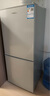 新飞 FRESTEC冰箱小型租房用 一级能效冷 藏冷冻两用1-2人家用小冰箱 出租房双门电冰箱办公室两门 25年升级款 108Y一级能效【大容量旗舰款】银 实拍图