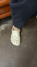 卡骆驰（crocs）洞洞鞋男女鞋经典Clog一脚蹬穿沙滩鞋凉拖鞋 10001-2Y2 M8W10 实拍图