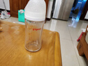 贝亲（Pigeon）玻璃奶瓶宽口径防胀气240ml L号奶嘴 6月+ AA188  实拍图
