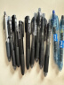派通（Pentel）BLN105按动黑色中性笔高颜值0.5mm签字笔商务学生速干水笔水性笔文具 黑色5支装 实拍图