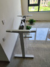 木藝生电动升降架子桌腿双电机可调节升降电脑桌站立支架办公书桌桌子腿 方管双电机2节线槽款白1.1-2米桌 加厚钢架 实拍图