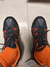悍途透气登山鞋低帮防滑耐磨爬山鞋四季网面新款舒适减震户外徒步鞋 深灰/桔色609-男 46 实拍图
