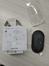 罗技（Logitech）时尚系列 PEBBLE鼠标 无线蓝牙鼠标 办公静音鼠标 女性鼠标对称鼠标 鹅卵石造型 石墨黑 实拍图