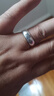 罗泰老银匠999足银福字戒指男女士款时尚情侣一对素圈指环可调节 情侣一对 实拍图