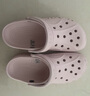 卡骆驰（CROCS）洞洞鞋贝雅男鞋女鞋轻便耐磨一脚蹬拖鞋休闲鞋|10126 裸粉-6PI 39 (240mm) 实拍图