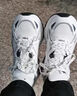 卡帕（Kappa）运动鞋子男鞋冬季跑步鞋老爹鞋子男厚底增高休闲鞋男 奥运灰 43 实拍图