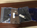 棉致森马集团男装t恤男纯棉潮流纯色小白宽松休闲短袖 深蓝 XL 实拍图