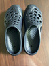 迪卡侬（DECATHLON）游泳男士凉鞋沙滩洞洞鞋外穿快干NABD2027998深蓝色网格款40码 实拍图