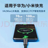 轩邑 固态移动硬盘数据线三星T7 T5爱国者西部数据长城闪迪e61 USB3.2 gen2X2 10Gbps  USB3.2转type-C 实拍图
