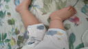 舒贝怡2件装婴儿衣服夏季薄款新生儿连体衣短袖哈衣儿童爬服蓝色90CM 实拍图