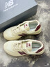 NEW BALANCE NB574官方休闲鞋女鞋复古舒适秋冬透气网鞋轻便百搭潮流运动鞋 米白色 WL574RCF 37 (脚长23.5cm)尺码详询客服 实拍图