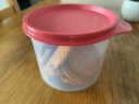 特百惠（Tupperware）迷你圆形600ml保鲜盒坚果零食水果收纳盒食品级冰箱冷藏储物盒 实拍图