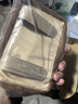 伴君 汽车纸巾盒车用抽纸盒天窗遮阳板挂式车载椅背头枕餐巾纸抽盒 绒布款 实拍图