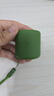 无印良品 MUJI 便携式无线音箱 迷你小音箱 桌面音响 蓝牙 绿色 实拍图
