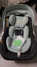 怡戈（Ekobebe）小元宝新生婴儿提篮式儿童安全座椅汽车用宝宝便携车载提篮 黑绿 实拍图