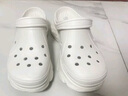 斯凯奇（Skechers）洞洞鞋女士夏季凉拖鞋泡泡鞋透气厚底增高外穿沙滩鞋踩屎感 实拍图