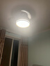 TCL风扇灯LED吊扇灯隐形扇叶简约遥控调光餐厅客厅卧室智能吊灯 42寸全光谱-变频-遥控72W 实拍图
