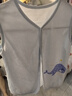 舒贝怡2件装婴儿衣服宝宝马甲秋冬马夹纯棉男女童背心坎肩上衣蓝色110 实拍图