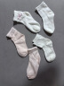 棉奇熊儿童袜子夏季薄款女童纯棉童袜宝宝网眼棉袜女孩女宝短袜夏款5双 Z63-5双装【无骨网眼0线头】 3-5岁 -脚长13-15CM 鞋码19-25 晒单实拍图