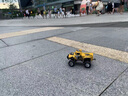 XPOVOS遥控车迷你遥控车1:64仿真越野皮卡车合金收藏男生礼物 迷你遥控车-黄色闪电 实拍图