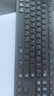 联想（Lenovo）KM210键盘鼠标套装 有线键鼠套装 全尺寸商务办公  笔记本电脑键盘台式机一体机 黑色 实拍图