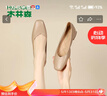 木林森女鞋单鞋女浅口一脚蹬舒适休闲小皮鞋潮流百搭休闲鞋G8223108杏36 实拍图