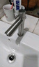 尊驰面盆水龙头304不锈钢单冷加高卫生间洗漱台洗手盆洗脸盆台盆龙头 304不锈钢-单冷防溅 实拍图