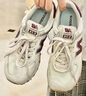 NEW BALANCE NB574官方休闲鞋女鞋复古舒适秋冬透气网鞋轻便百搭潮流运动鞋 米白色 WL574RCF 36.5 (脚长23cm)尺码详询客服 实拍图