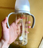 贝亲（Pigeon）自然离乳 PPSU重力球吸管双把手奶瓶 240mL  6月+ AA252 实拍图