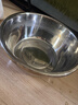 维艾（Newair）加厚不锈钢盆子家用饭盆厨房烘焙打蛋盆和面盆汤盆洗菜盆 实拍图