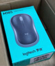 罗技（Logitech）M185鼠标 无线鼠标 办公鼠标 对称鼠标 黑色灰边 带无线2.4G接收器 实拍图