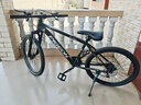 飞鸽（FLYING PIGEON）山地自行车成人男女变速山地车青少年中小学生车越野户外骑行单车 【高碳钢】G8002代-辐条轮-黑色 24寸轮组（适合145-170cm） 24速标准版 实拍图