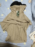 蕉下（beneunder）防晒衣女春夏UPF50+冰丝经典披肩款AL11824漠北咖M 实拍图
