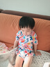361°儿童泳衣女童可爱印花短袖连体游泳衣中小童女孩夏季速干泳装 实拍图