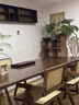 巨齐餐桌家用小户型轻奢简约现代桌子出租房用长方形饭桌餐饮商用桌椅 胡桃色(送货上门) 120cm 长 60cm宽 75cm高 单桌 实拍图