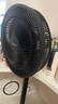 美的（Midea）电风扇家用7叶落地扇摇头电风扇循卧室宿舍轻音风扇台式桌面小型风扇台地两用升级款 黑色丨智能定时预约30adr 实拍图