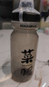 洛克兄弟（ROCKBROS） 自行车水壶山地公路车骑行水壶运动水杯骑行装备 菜腿-透明灰600ml（防尘盖 ） 实拍图