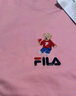 斐乐（FILA） 女装官方女士短袖T恤夏季休闲运动内搭t恤百搭短T上衣 麦町粉-F51W328152FPK XL （175/92A/XL） 实拍图