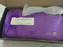米尼（miny）抱枕加长加大长条电热水袋暖手宝充电暖水袋暖宝宝暖肚子暖手紫色 实拍图