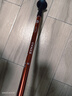 凯玛仕 登山杖 超轻伸缩行山拐杖折叠徒步爬山装备户外登山行山杖 内置弹簧减震【T柄三节-红色】 实拍图
