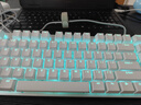 惠普（HP）GK200机械键盘有线办公游戏键盘 20种背光灯效 87键电竞键盘鼠标套装电脑外设键鼠 皎月白【键鼠耳机套装-茶轴】 实拍图