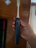 飞利浦（PHILIPS）【肖战推荐】电动牙刷钻石3系 生日礼物 成人情侣款送男生/女友 微泡水流 HX5181/02星云蓝 实拍图