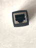 山泽（SAMZHE）网线对接头转接头 千兆网络延长连接器转换器 RJ45网口直通头水晶头模块适用5/6/7类网线单个101BK 实拍图